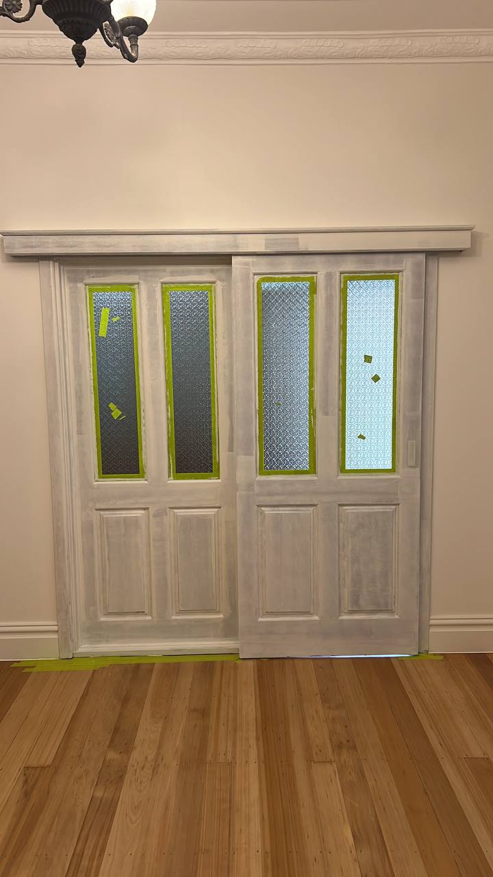 BRIMO doors during preparation and priming