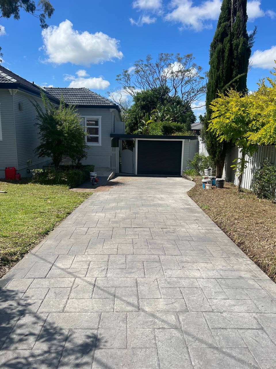 Driveway before BRIMO coating